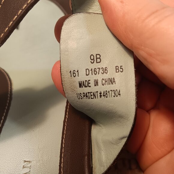 Cole Haan Brown and Green Sandals - Picture 14 of 14